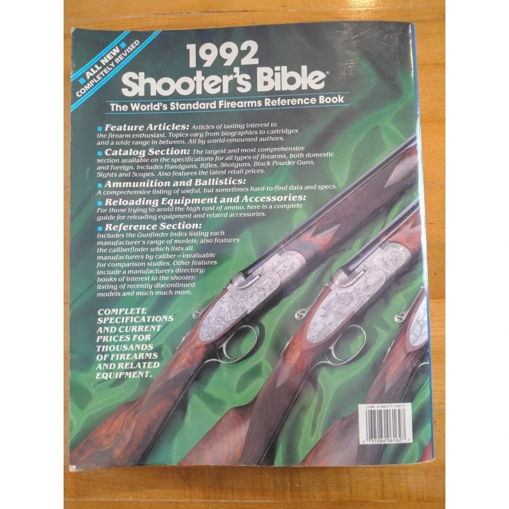 The Shooters Bible 1992 83rd Edition World's Bestselling‎ Firearms Book Vintage
